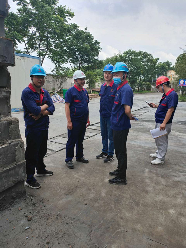 公司開展二季度安環(huán)、消防、防汛綜合大檢查