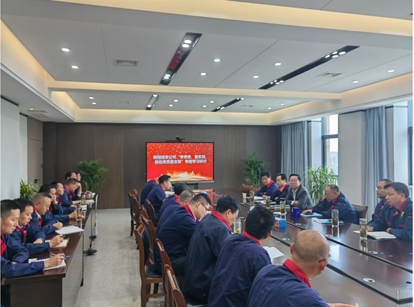 公司開展“學思想、重實踐、推動高質量發(fā)展”專題學習研討
